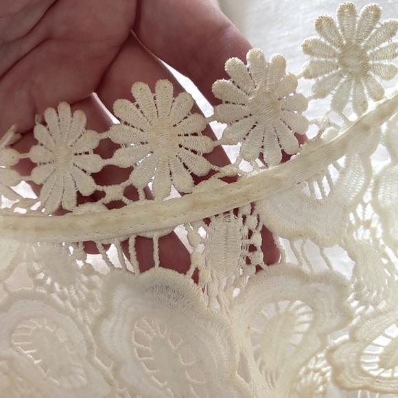 Self- Portrait Crochet Lace top - Picture 11 of 13